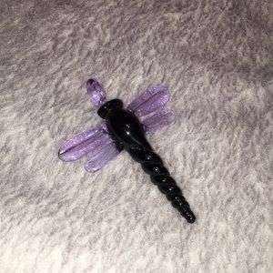 💚Glass dragonfly pendant